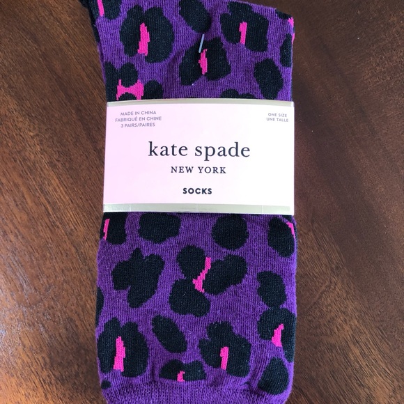 Kate Spade ♠️ 3 pack crew socks - Picture 2 of 6